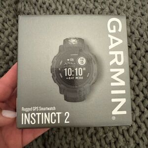 Garmin Black Instinct 2 Smartwatch Rugged Design